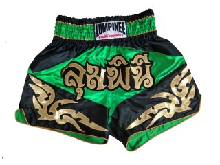 Lumpinee Muay Thai Shortsit : LUM-049-Vihreä