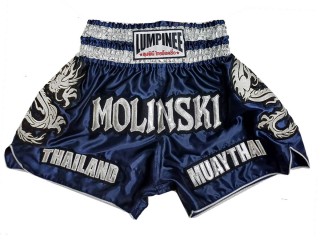 Henkilökohtaiset Muay thai Shortsit : KNSCUST-1251-Laivasto